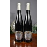 Two bottles of Dorsheimer Nixenberg, Spatlese Reisling, Nahe, Germany, 1999, 750cl.