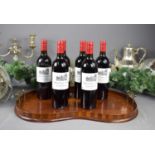 Six bottles of Chateau Croque-Michotte red wine, Saint-Emilion Grand Cru 2011, 750ml.
