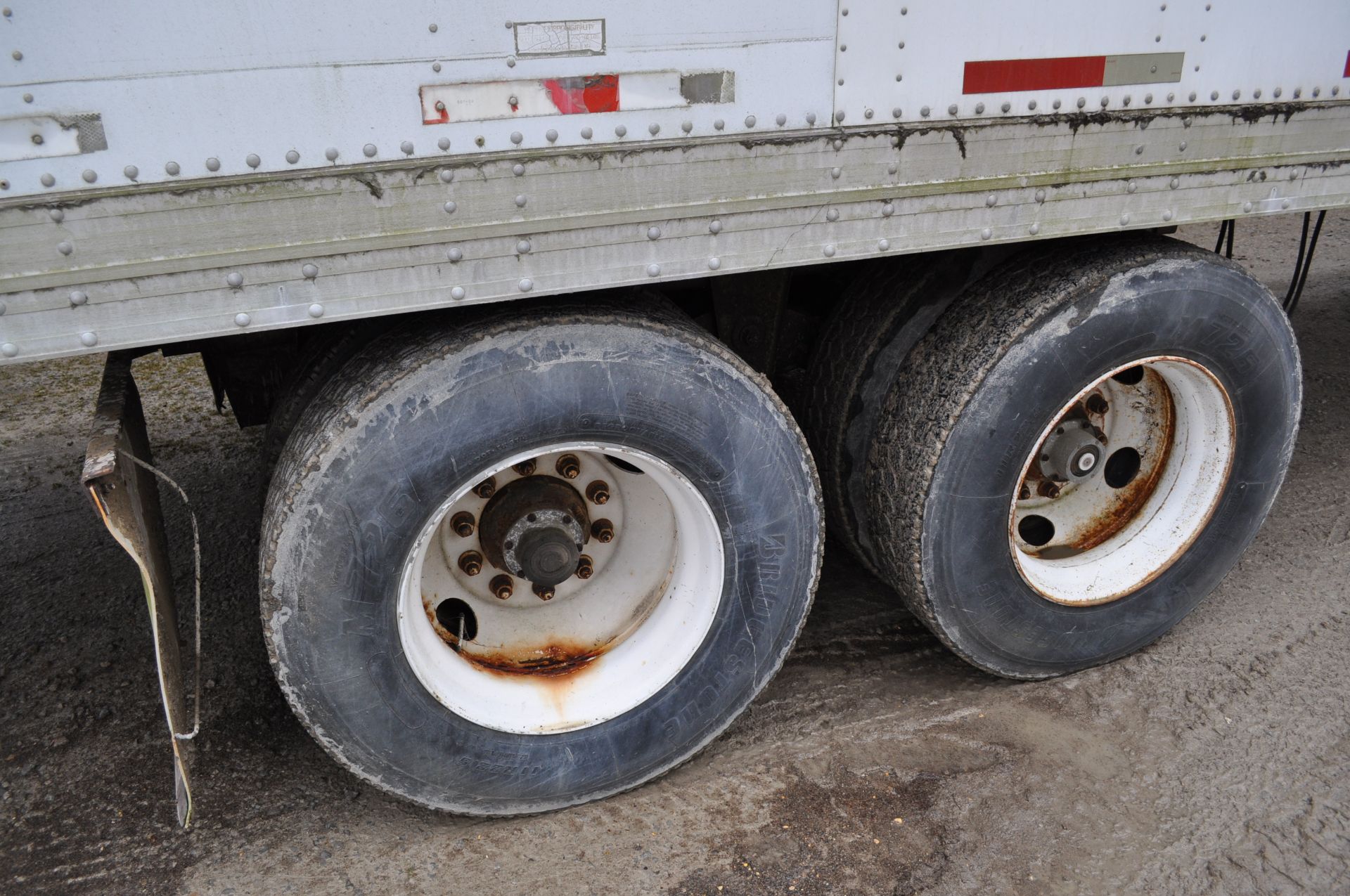 53’ van trailer, tandem axle, roll up doors, NO TITLE - Image 11 of 15