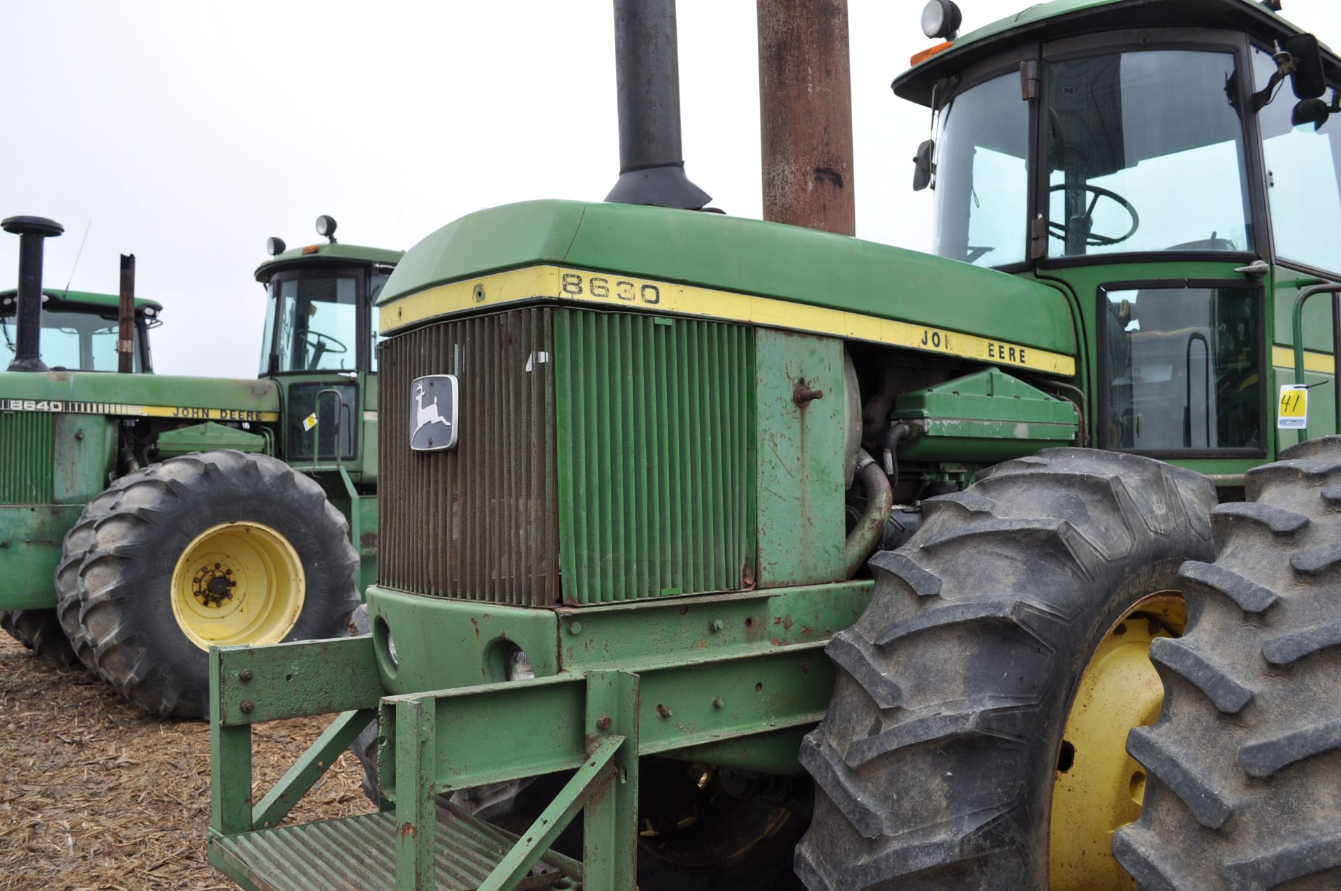 John Deere 8630 4WD tractor, 18.4-38 duals, 3 hyd remotes, 3 pt, quick hitch, 1000 PTO - Image 17 of 28