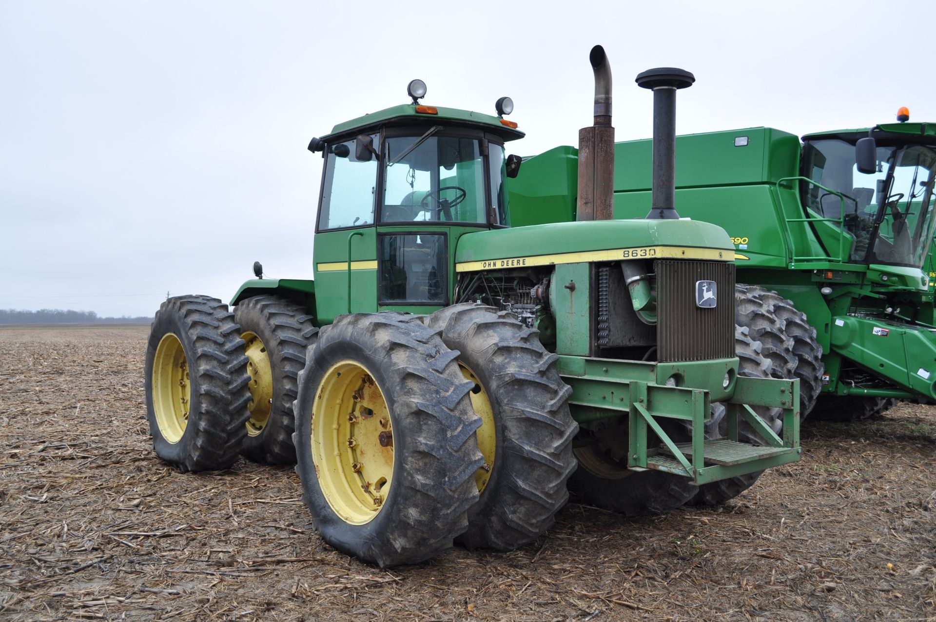 John Deere 8630 4WD tractor, 18.4-38 duals, 3 hyd remotes, 3 pt, quick hitch, 1000 PTO - Image 2 of 28