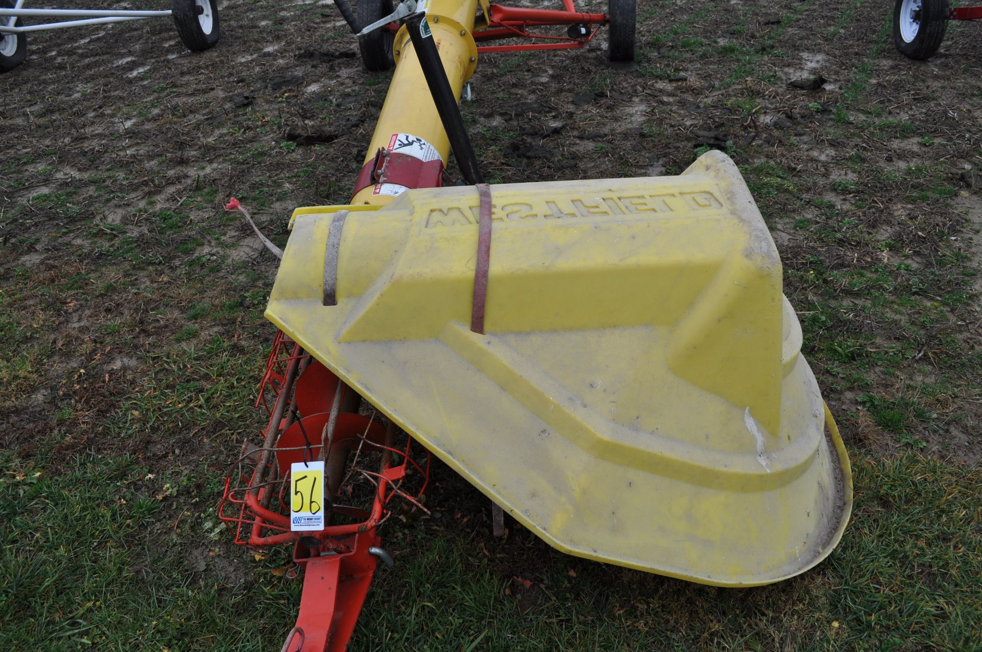 10” x 31’ Westfield 100-31 auger, 7.5 hp motor, load out manual lift - Image 8 of 8