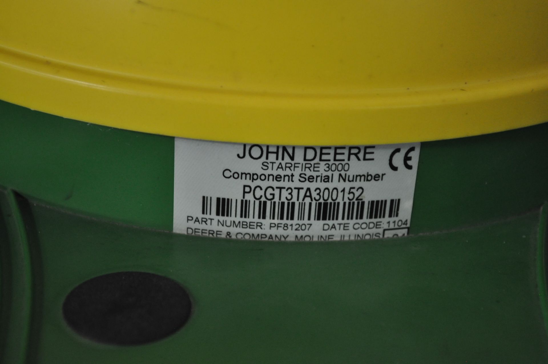 John Deere Star Fire 3000 receiver, SF1, SN PCGT3TA300152 - Image 3 of 3