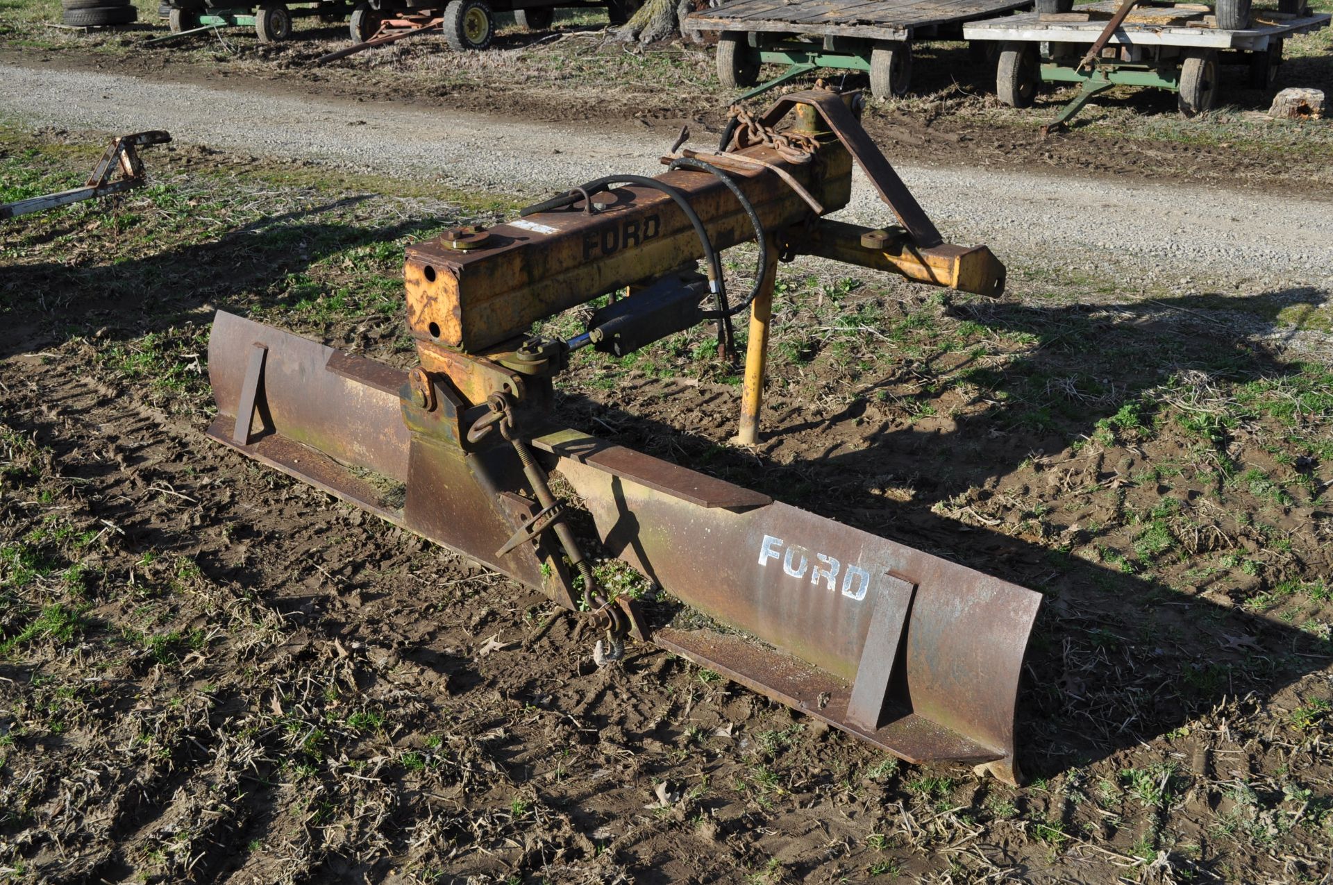 10’ blade, 3pt, hyd angle, manual tilt - Image 3 of 6