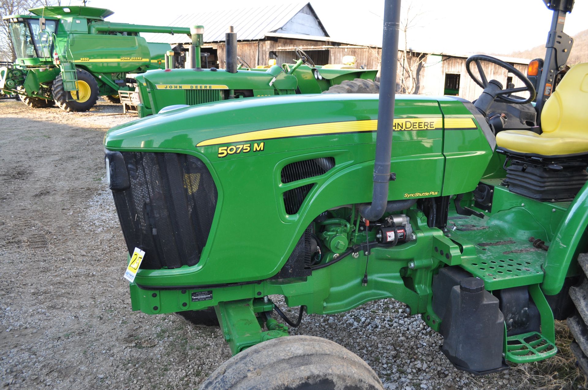 John Deere 5075M tractor, 16.9-30 rear, 11L-15 front, 2 hyd remotes, 3 pt, 540 PTO, Diesel - Image 10 of 24