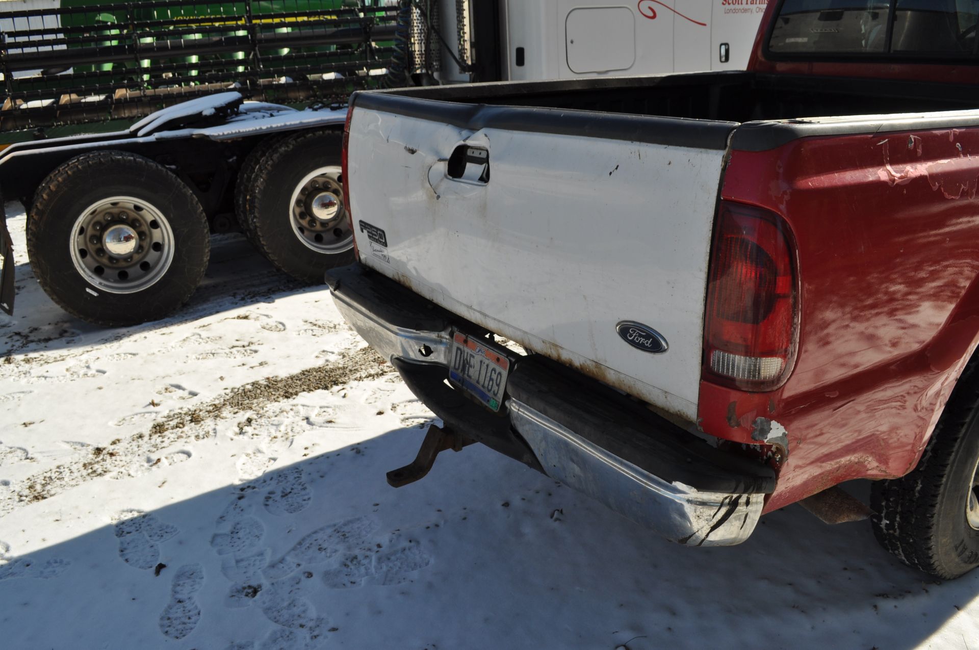 1999 Ford F250 pickup, ext cab, short bed, 7.3 Power Stroke diesel, auto, 4x4, 235/85R16 tires - Image 12 of 27