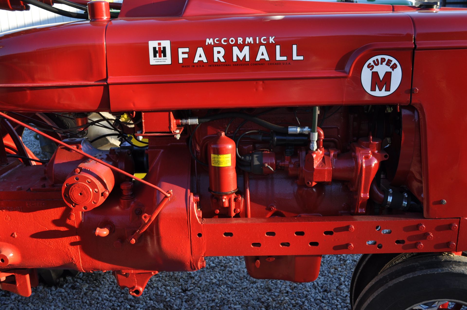 Farmall McCormick Super M tractor, gas, 13.6-38 tires, 6.00-16 narrow front, 540 PTO - Image 9 of 17