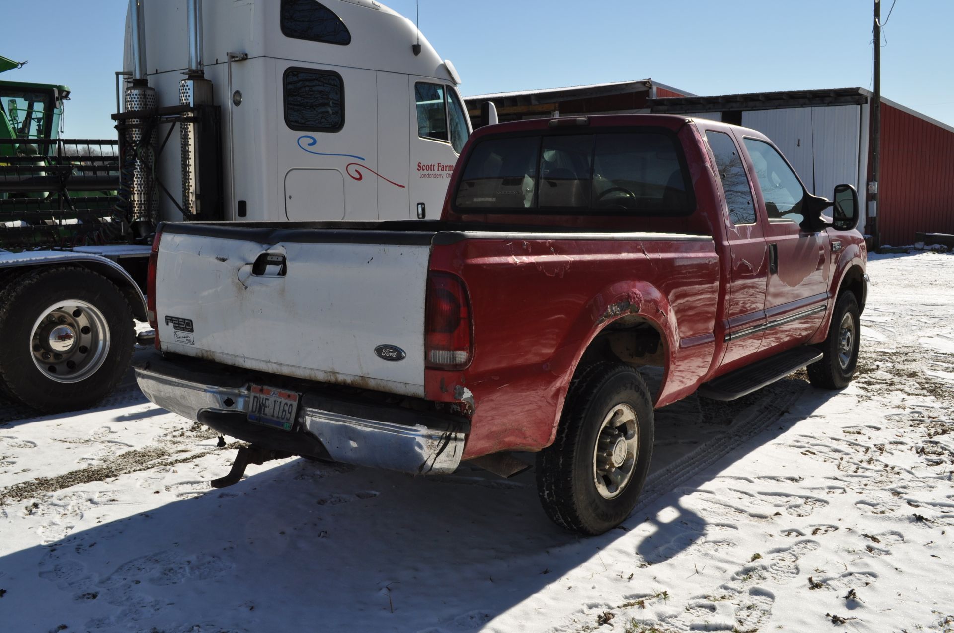 1999 Ford F250 pickup, ext cab, short bed, 7.3 Power Stroke diesel, auto, 4x4, 235/85R16 tires - Image 3 of 27