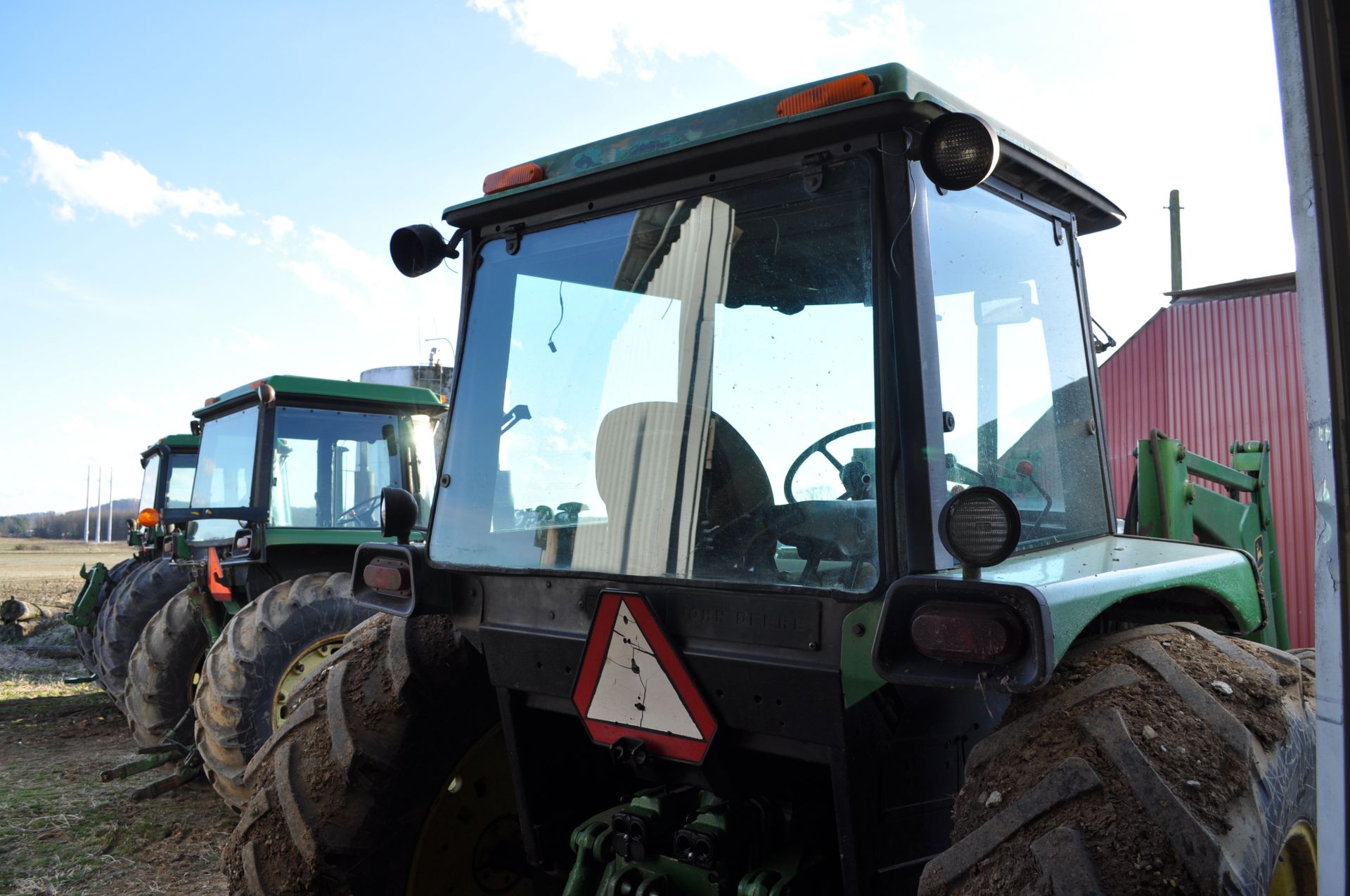 John Deere 3255 tractor, MFWD, C/H/A, 18.4-38 rear, 13.6-28 front, rear wheel weights, 2 hyd remotes - Image 11 of 28