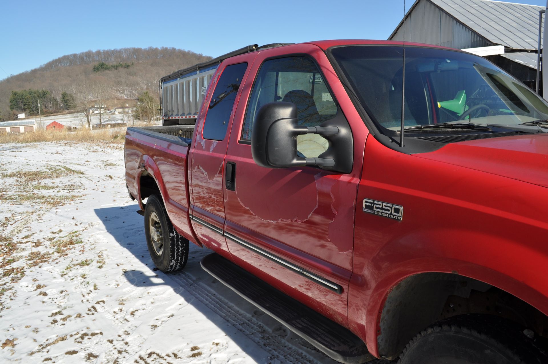 1999 Ford F250 pickup, ext cab, short bed, 7.3 Power Stroke diesel, auto, 4x4, 235/85R16 tires - Image 9 of 27