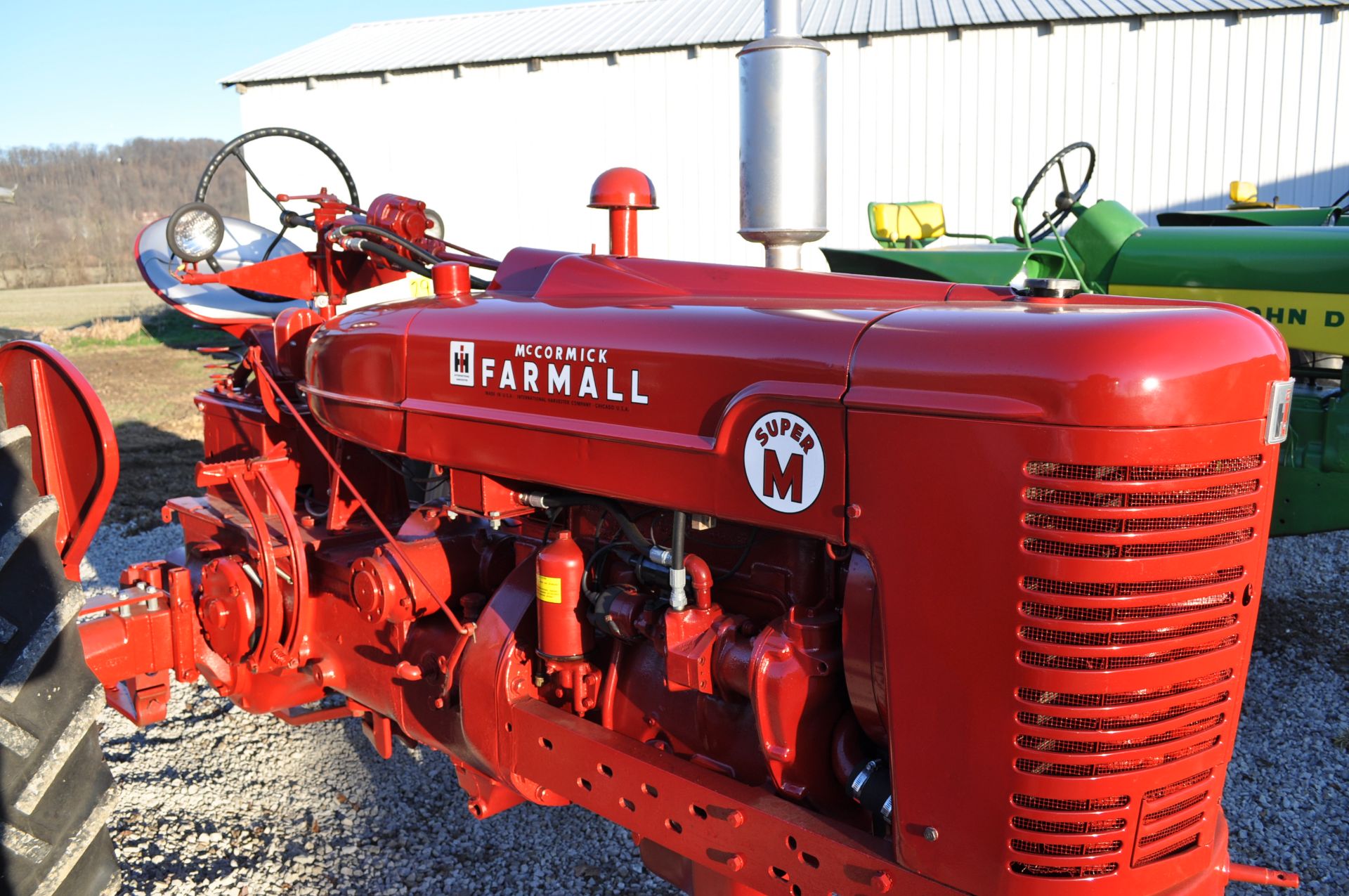 Farmall McCormick Super M tractor, gas, 13.6-38 tires, 6.00-16 narrow front, 540 PTO - Image 10 of 17