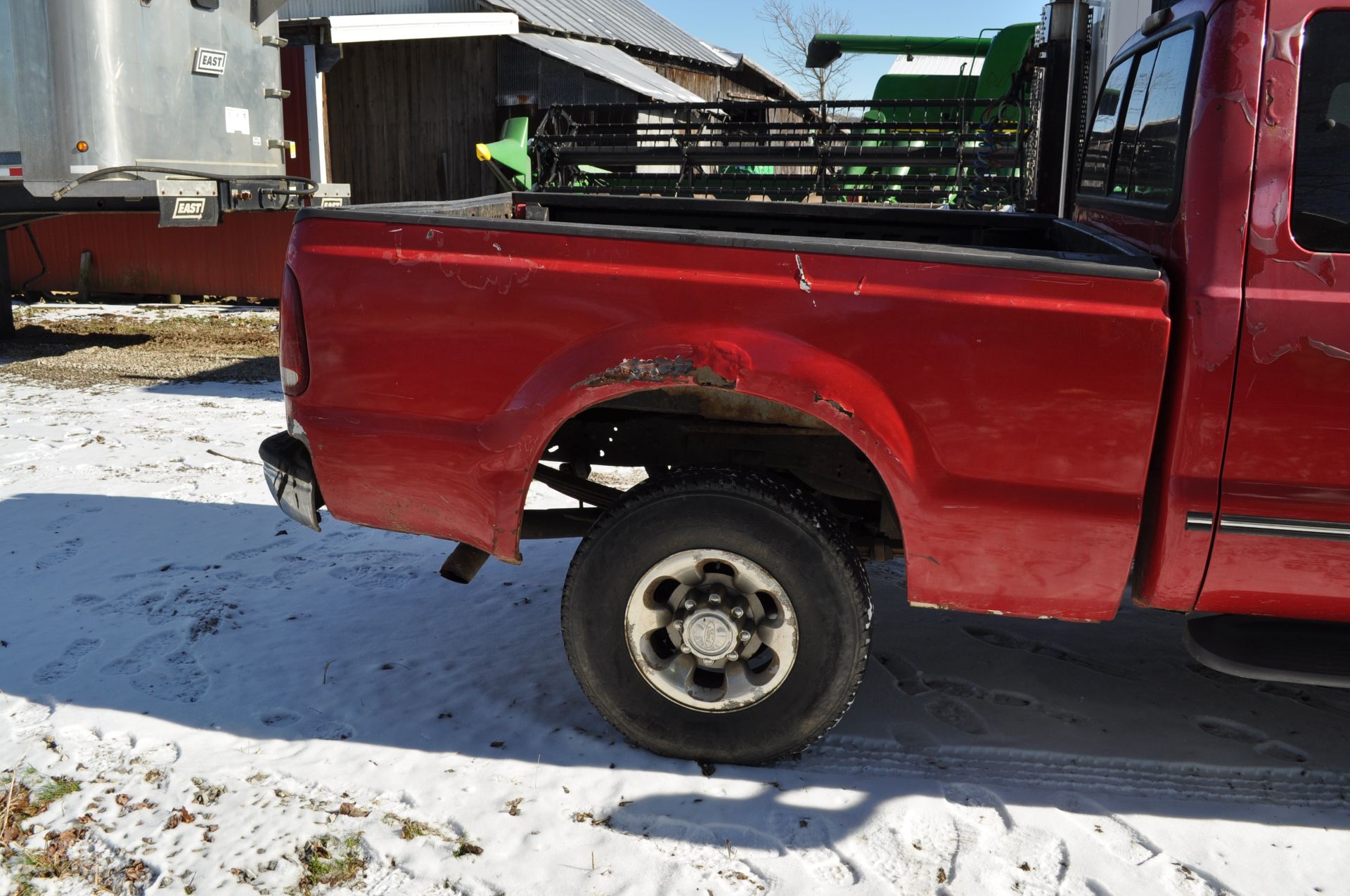 1999 Ford F250 pickup, ext cab, short bed, 7.3 Power Stroke diesel, auto, 4x4, 235/85R16 tires - Image 10 of 27