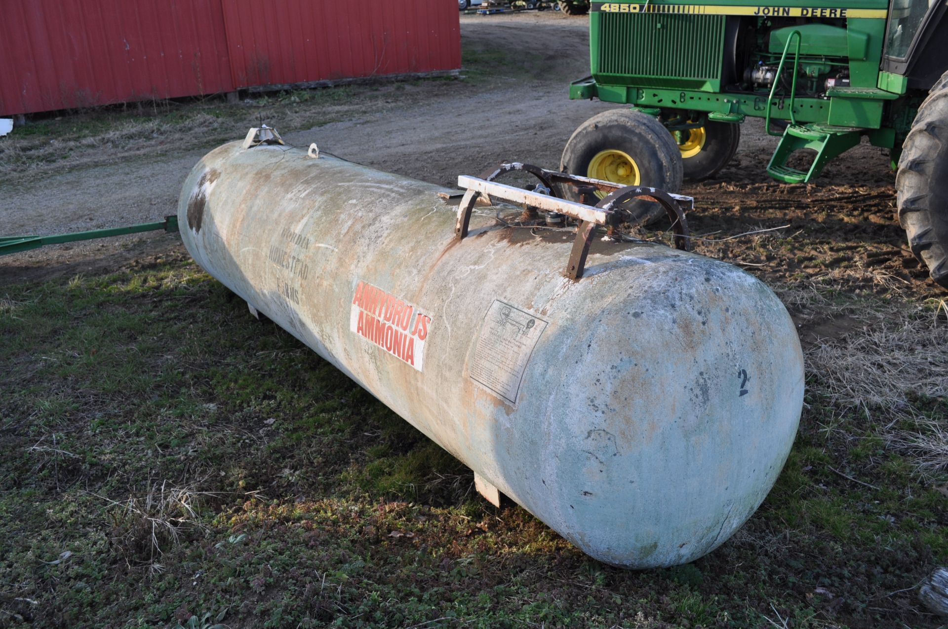 1000 gal NH3 tank, NO TAG - Image 3 of 6