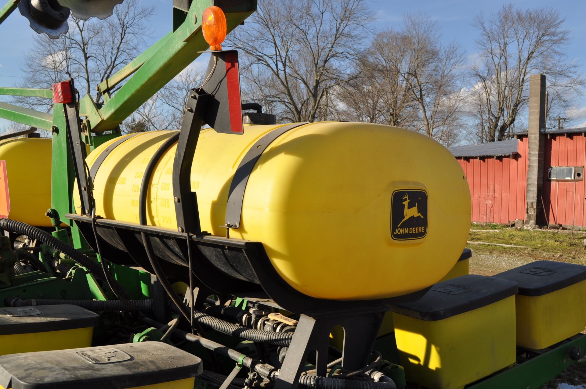 John Deere 1760 conservation planter, 12 row x 30”, hyd front fold, on row seed boxes, spring DP - Image 10 of 17