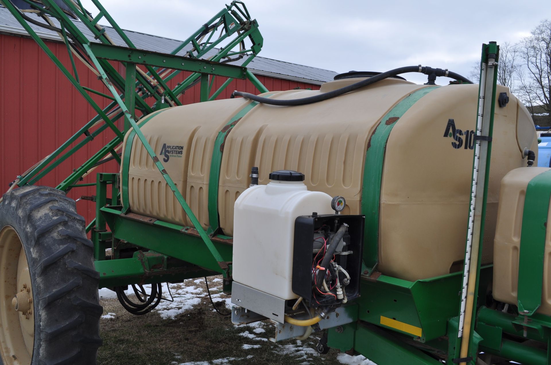 Great Plains AS1000 Application Systems sprayer, pull-type, 1000 gallon poly tank, chemical inductor - Image 10 of 26