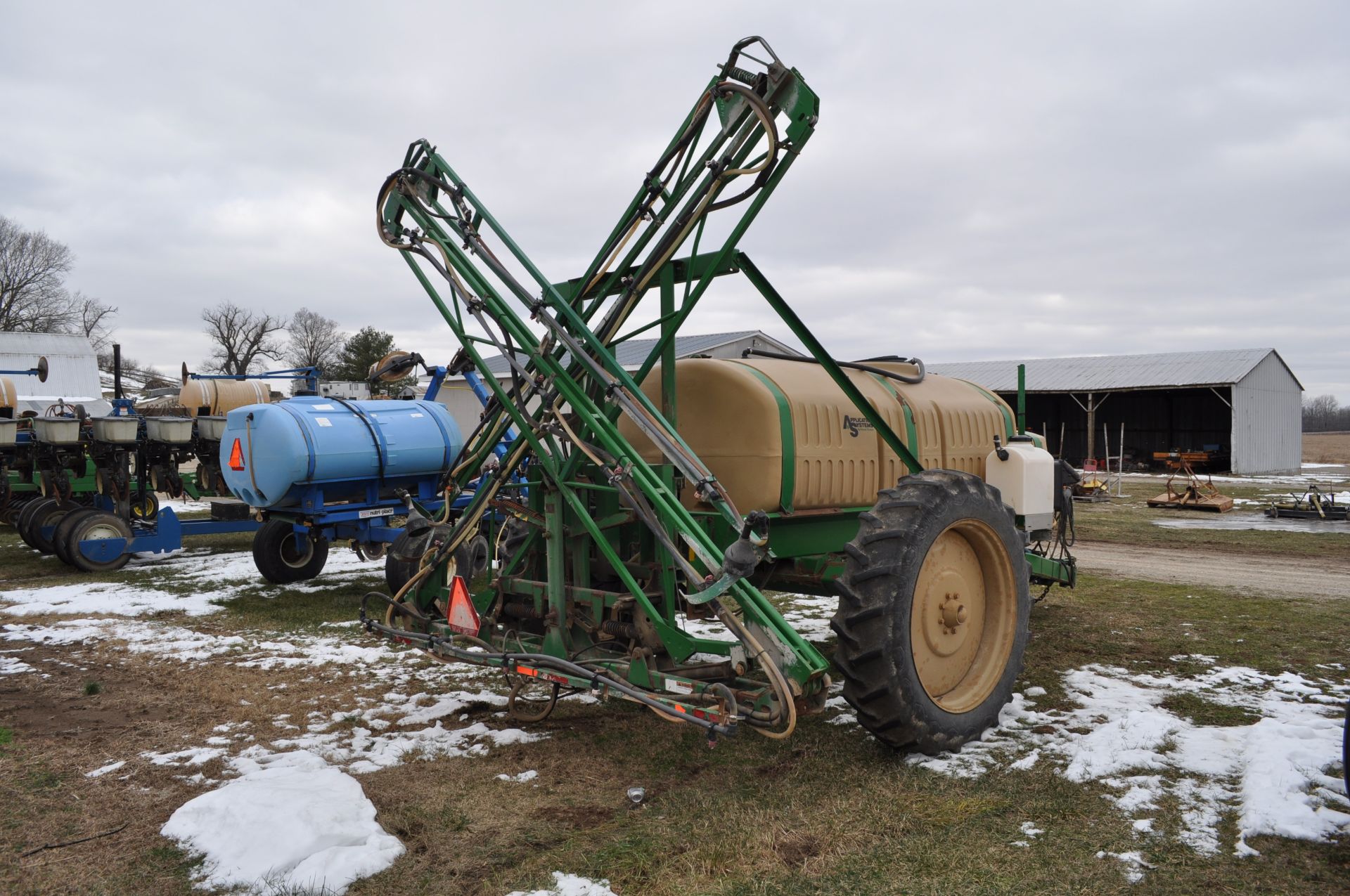 Great Plains AS1000 Application Systems sprayer, pull-type, 1000 gallon poly tank, chemical inductor - Image 3 of 26