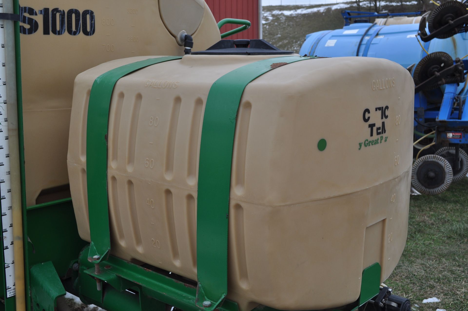 Great Plains AS1000 Application Systems sprayer, pull-type, 1000 gallon poly tank, chemical inductor - Image 8 of 26