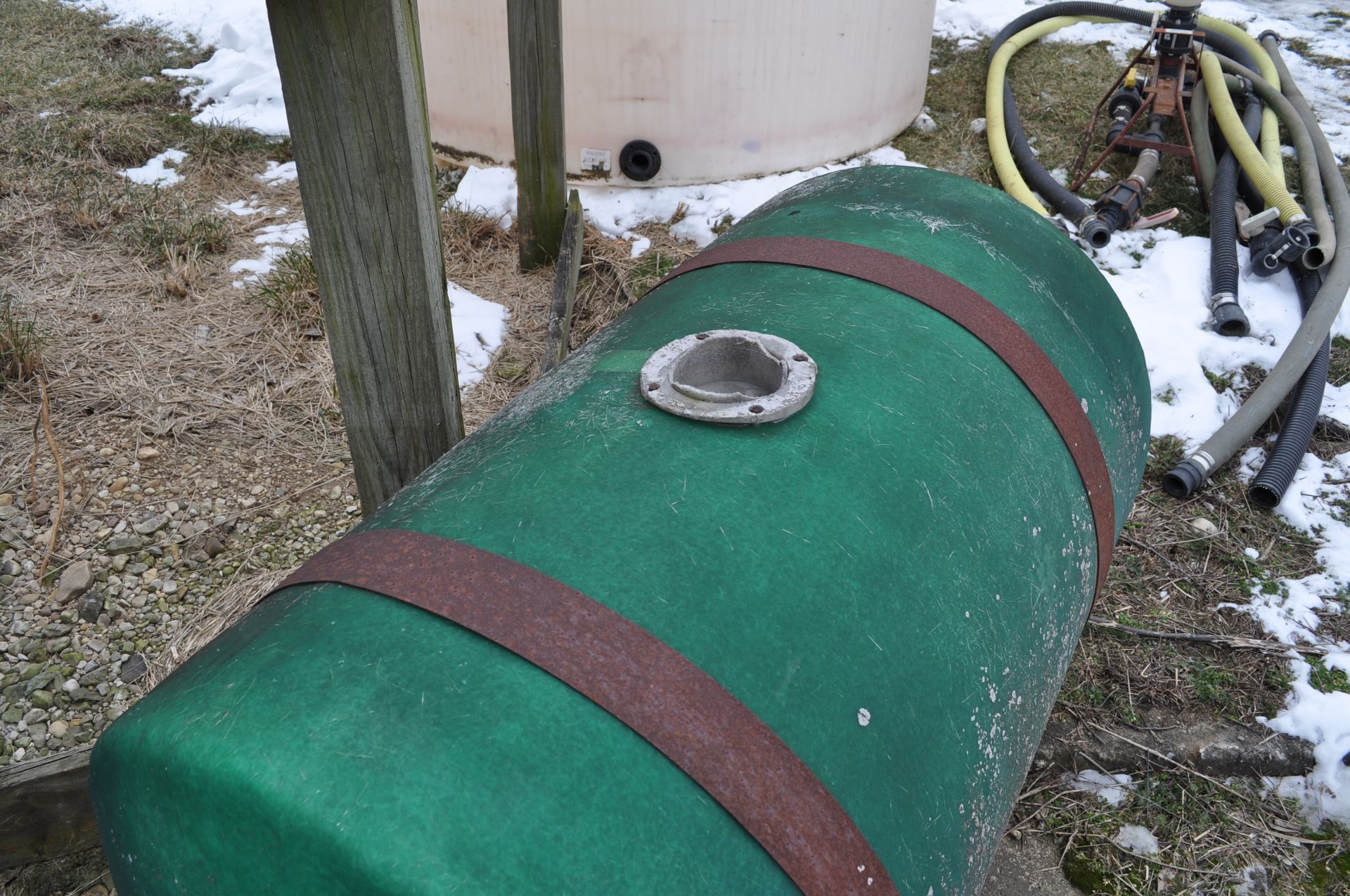 Continental saddle tanks, (2) 170 gallon tanks on frame - Image 6 of 6