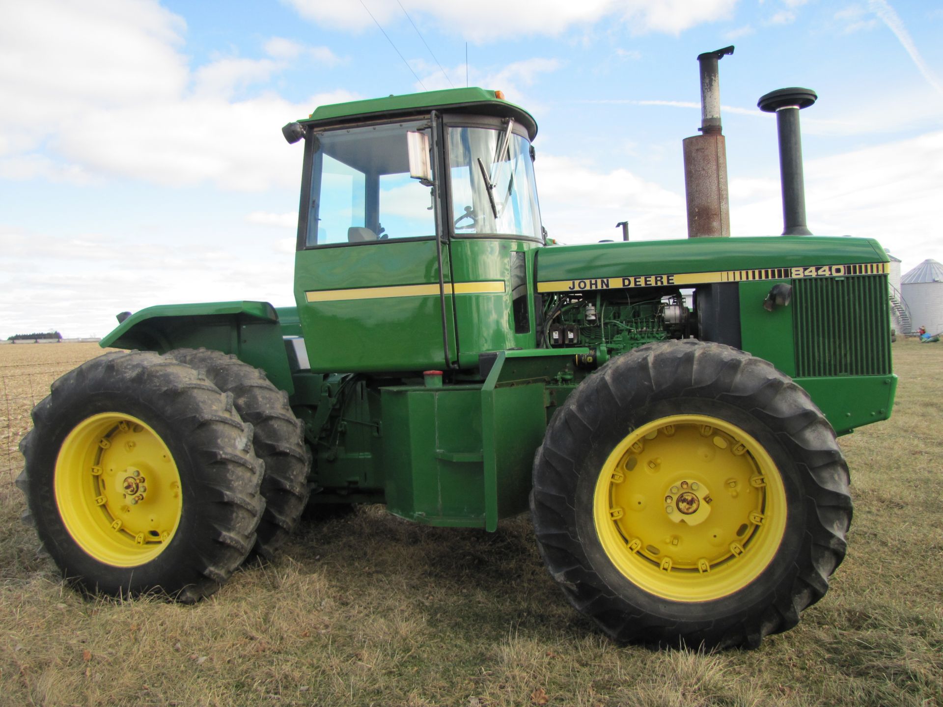 John Deere 8440 tractor, 4WD, C/H/A, 18.4-34 tires, 1000 PTO - Image 6 of 61