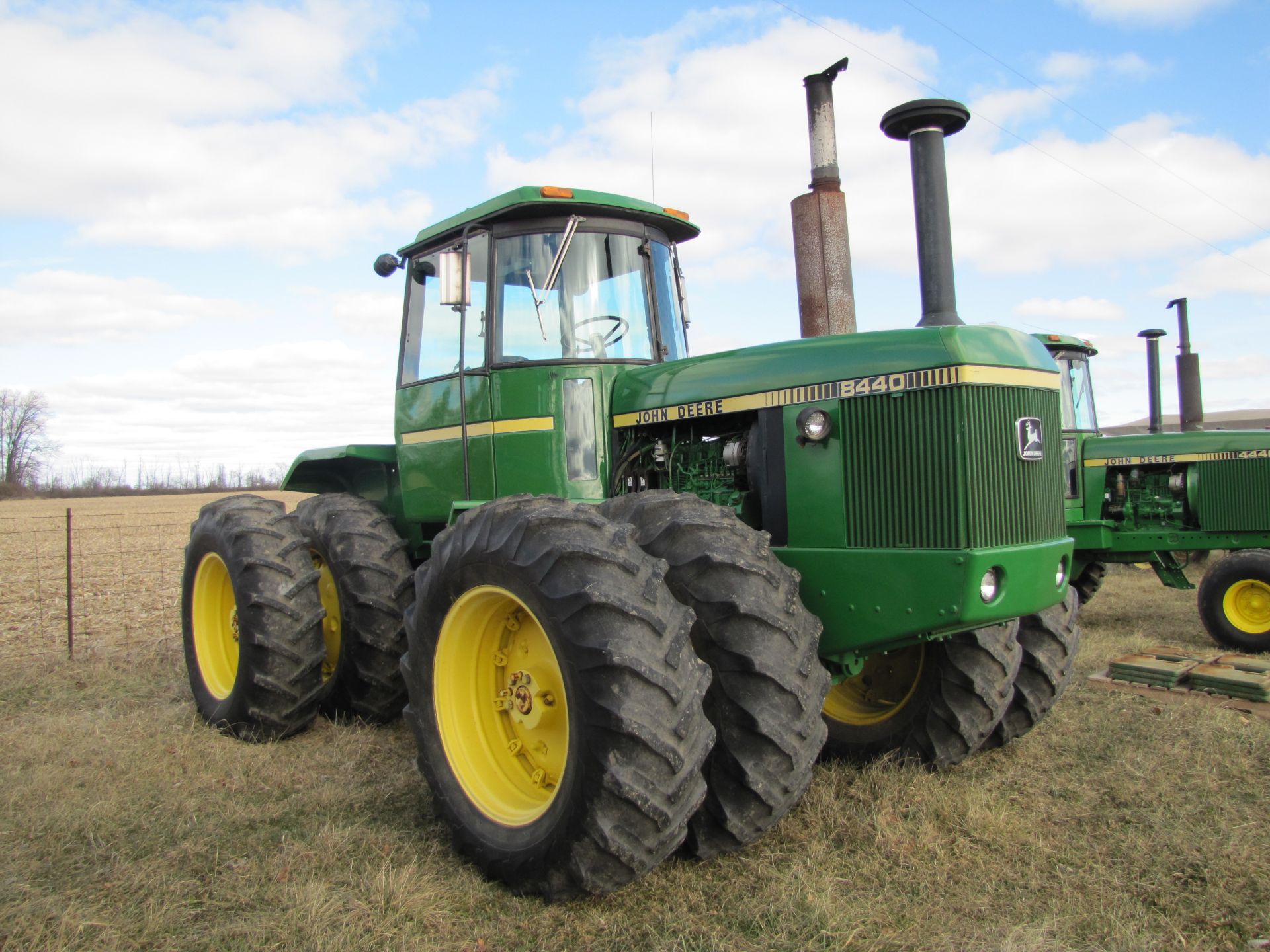 John Deere 8440 tractor, 4WD, C/H/A, 18.4-34 tires, 1000 PTO - Image 7 of 61