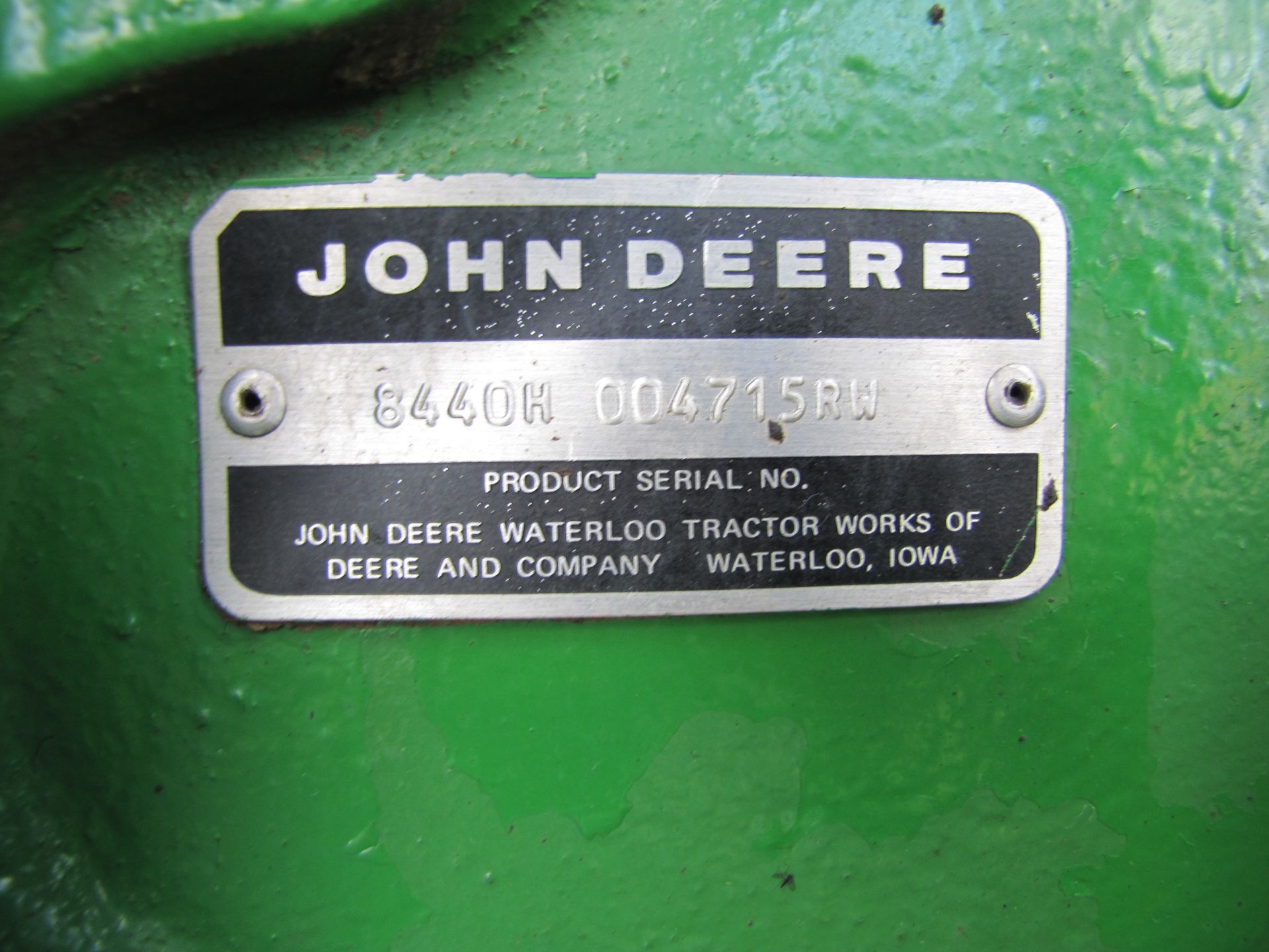 John Deere 8440 tractor, 4WD, C/H/A, 18.4-34 tires, 1000 PTO - Image 29 of 61