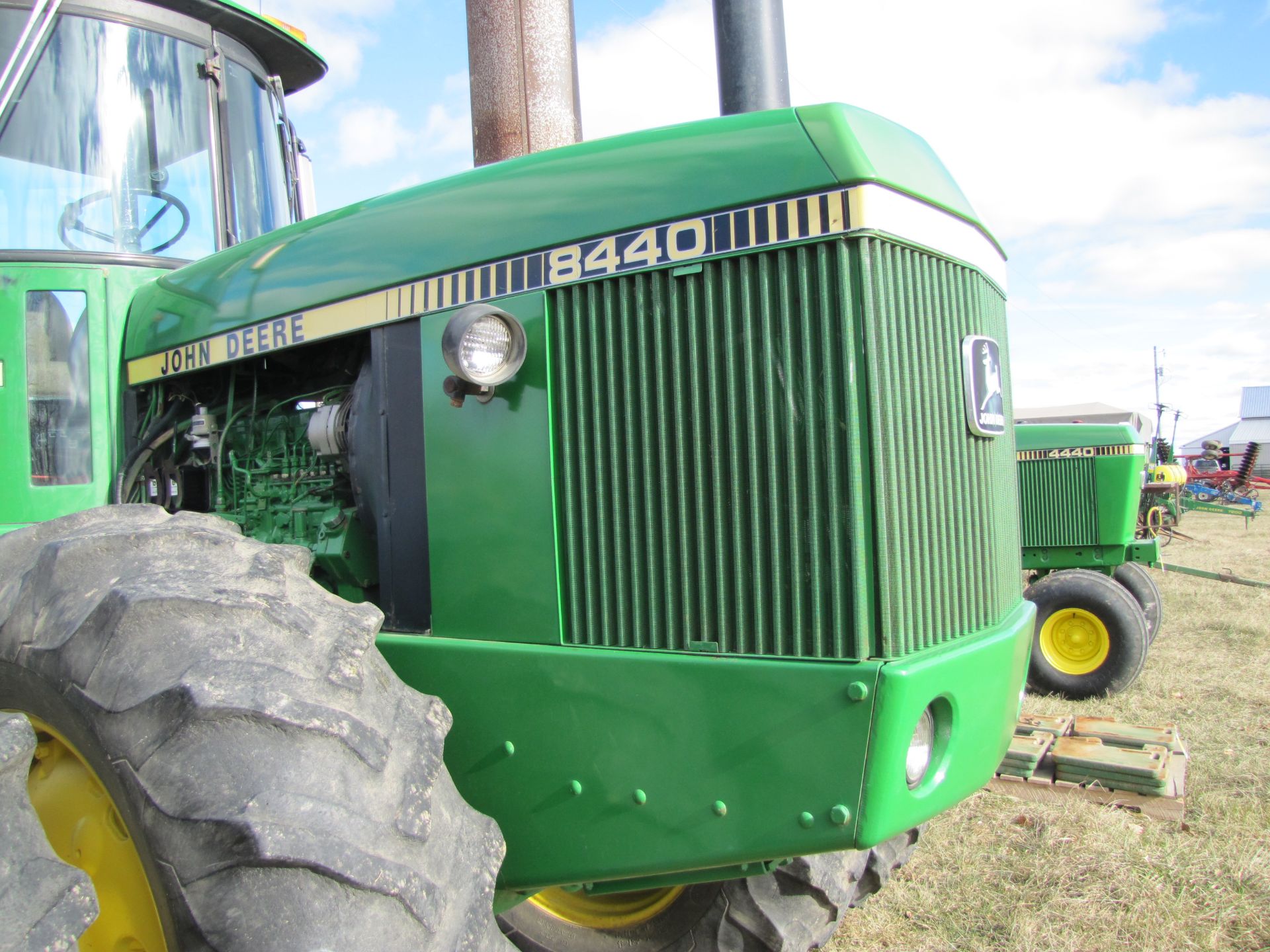 John Deere 8440 tractor, 4WD, C/H/A, 18.4-34 tires, 1000 PTO - Image 45 of 61