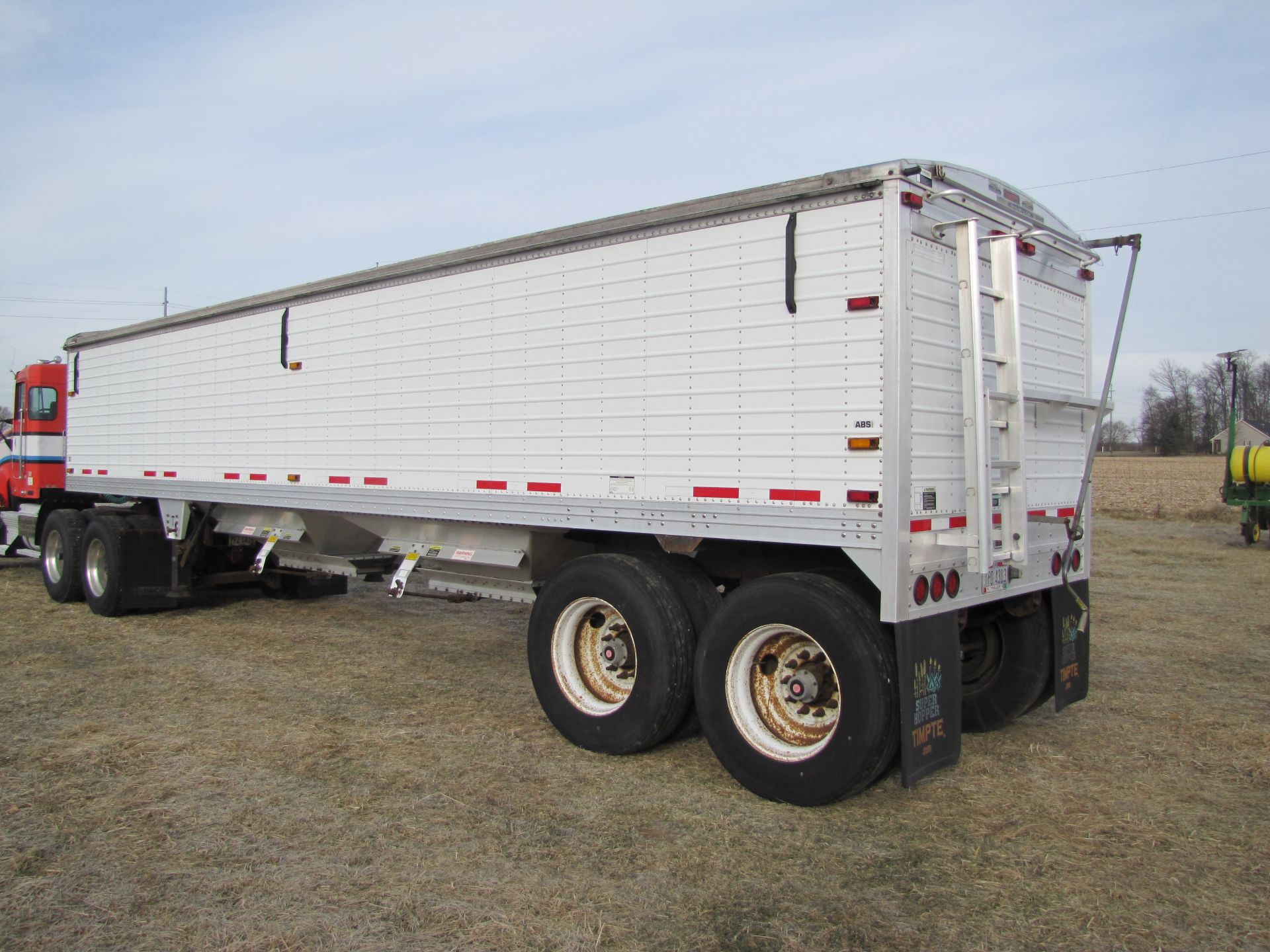 34’ 2006 Timpte hopper bottom, 11R24.5L tires, roll tarp, VIN 1TDH335206B108993 - Image 11 of 34