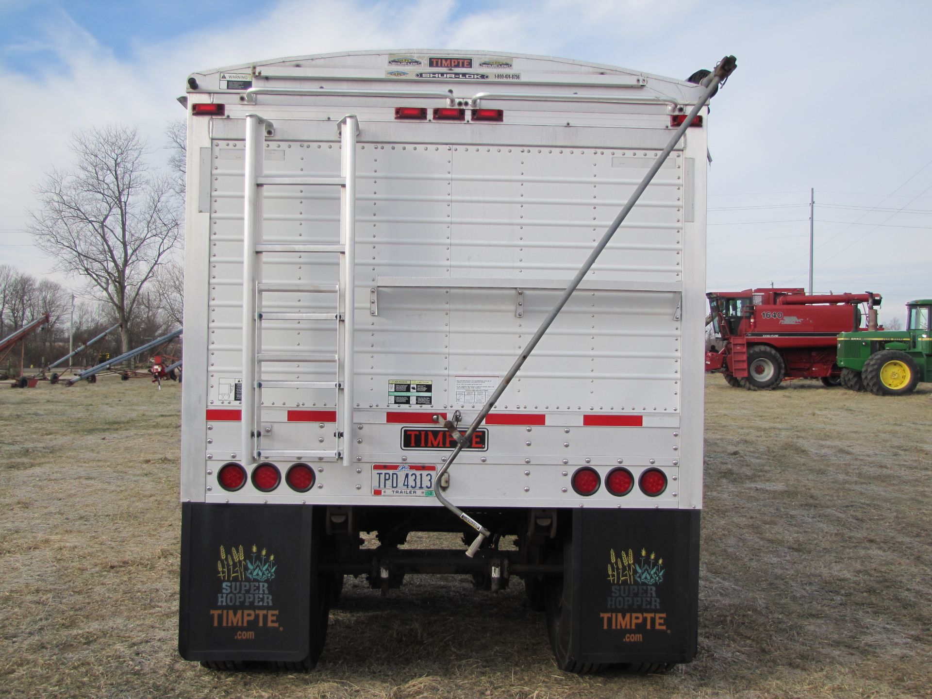 34’ 2006 Timpte hopper bottom, 11R24.5L tires, roll tarp, VIN 1TDH335206B108993 - Image 12 of 34