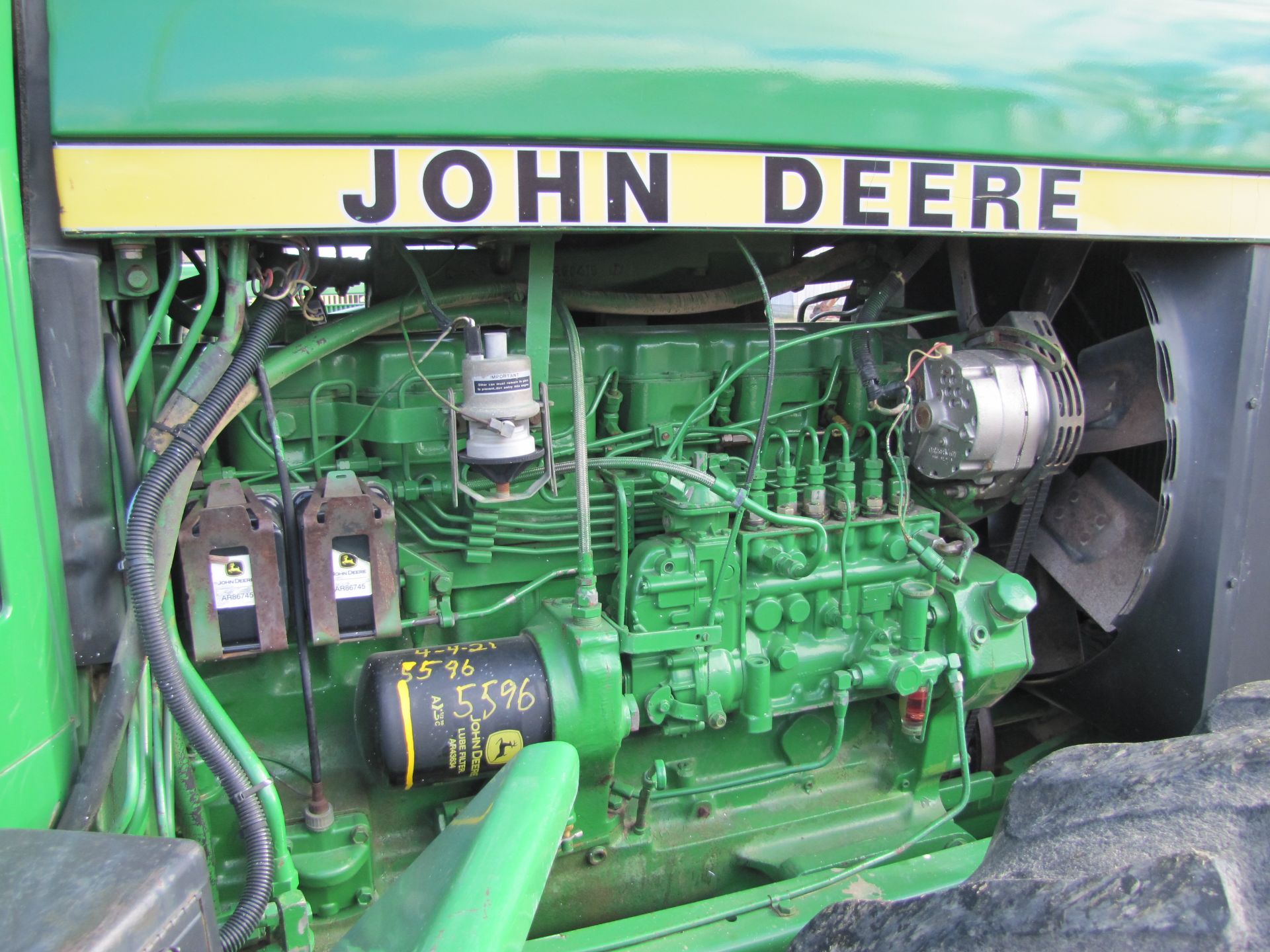 John Deere 8440 tractor, 4WD, C/H/A, 18.4-34 tires, 1000 PTO - Image 41 of 61