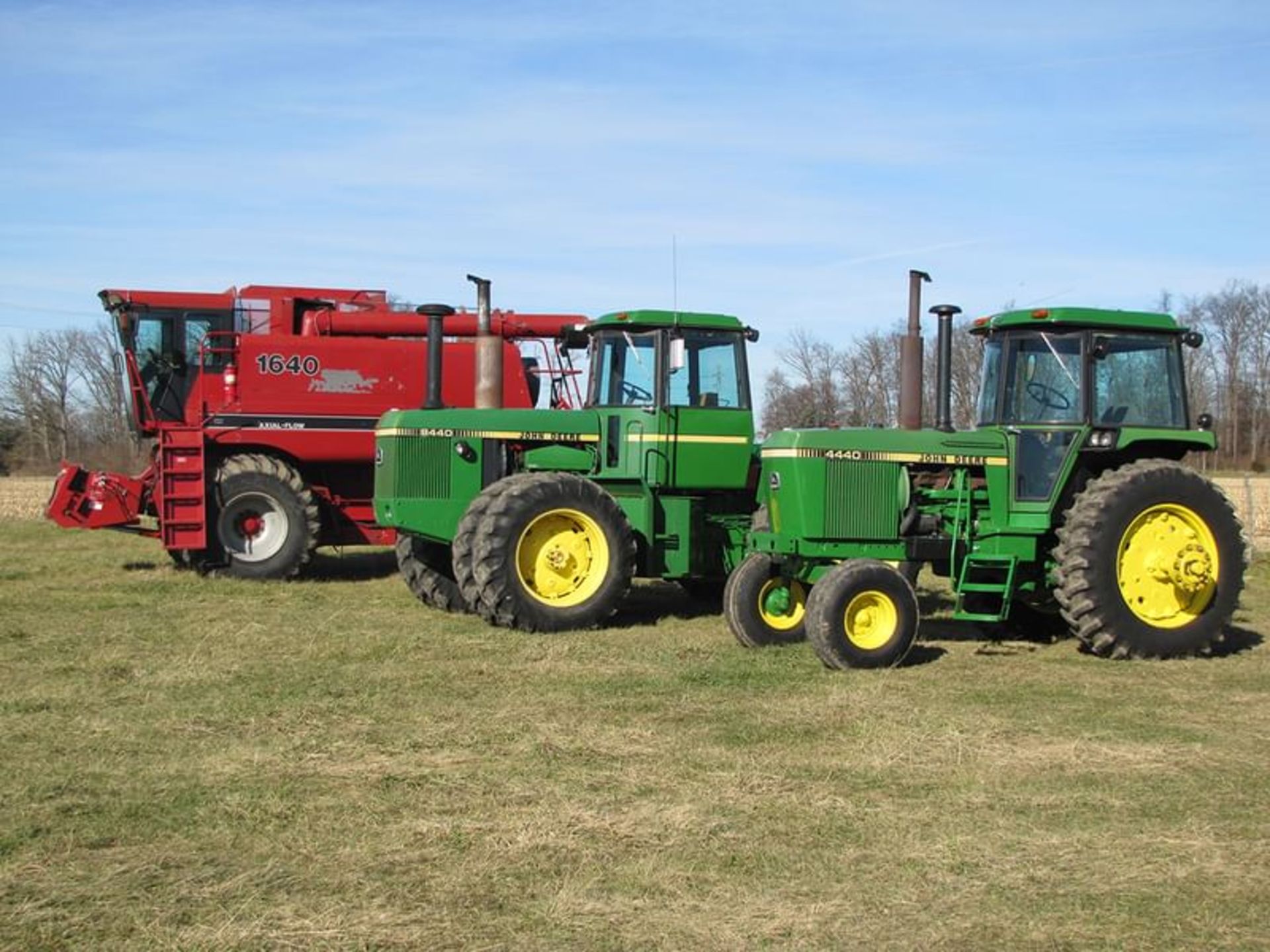 Richardson Equipment Auction. Load out Friday the 28th until 4pm. Saturday the 29th - 9am to noon.