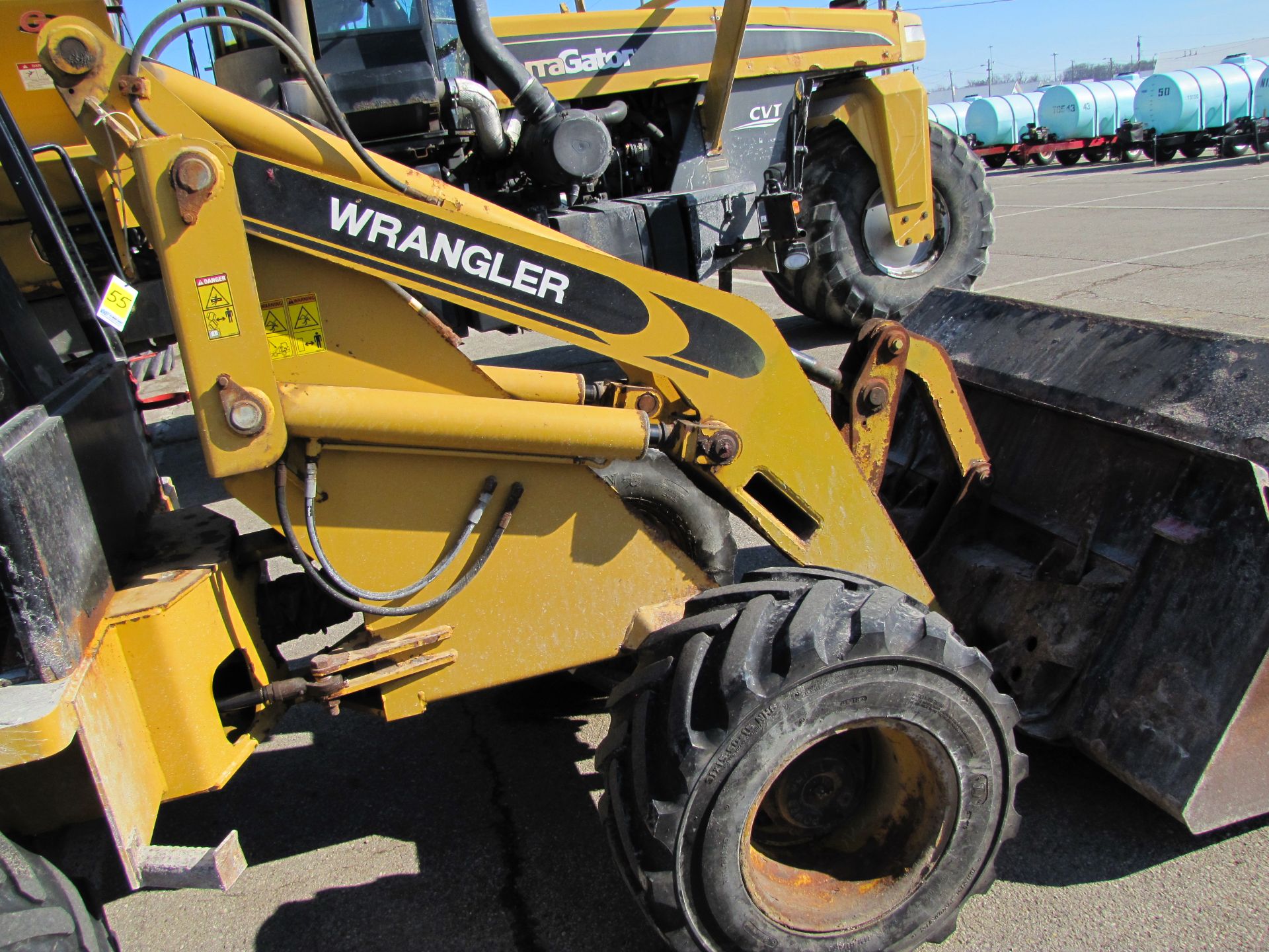 2012 Willmar Wrangler 4560 wheel-loader, 74'' bucket, 42 '' forks, 3811 hrs, SN 4560HCN001021 - Image 19 of 27