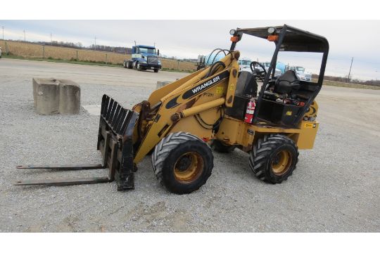 2012 Willmar Wrangler 4560 wheel-loader, 74'' bucket, 42'' forks, 3811 hrs,  SN 4560HCN001021