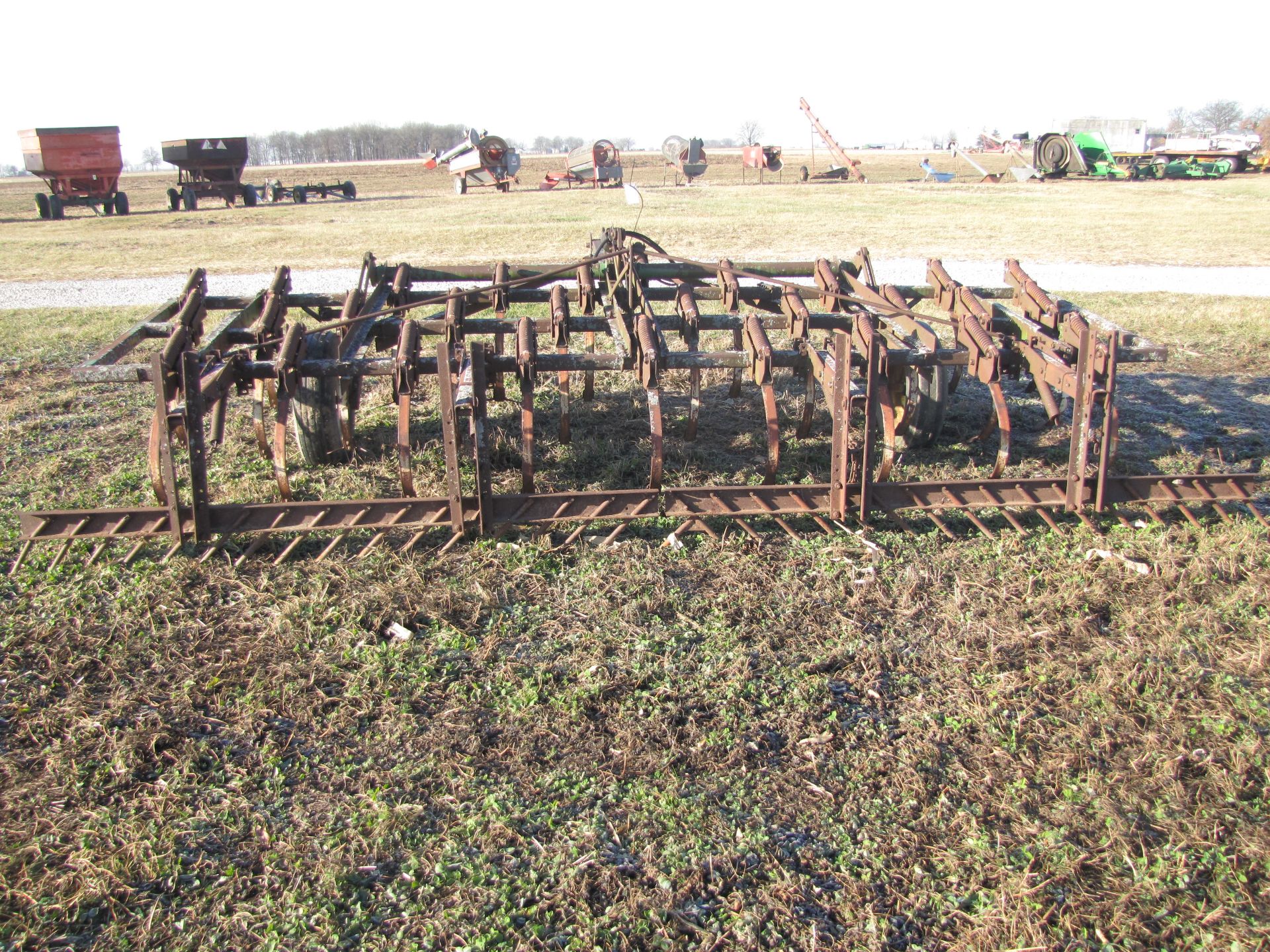 16’ Glenco field cultivator, single bar harrow - Image 3 of 13