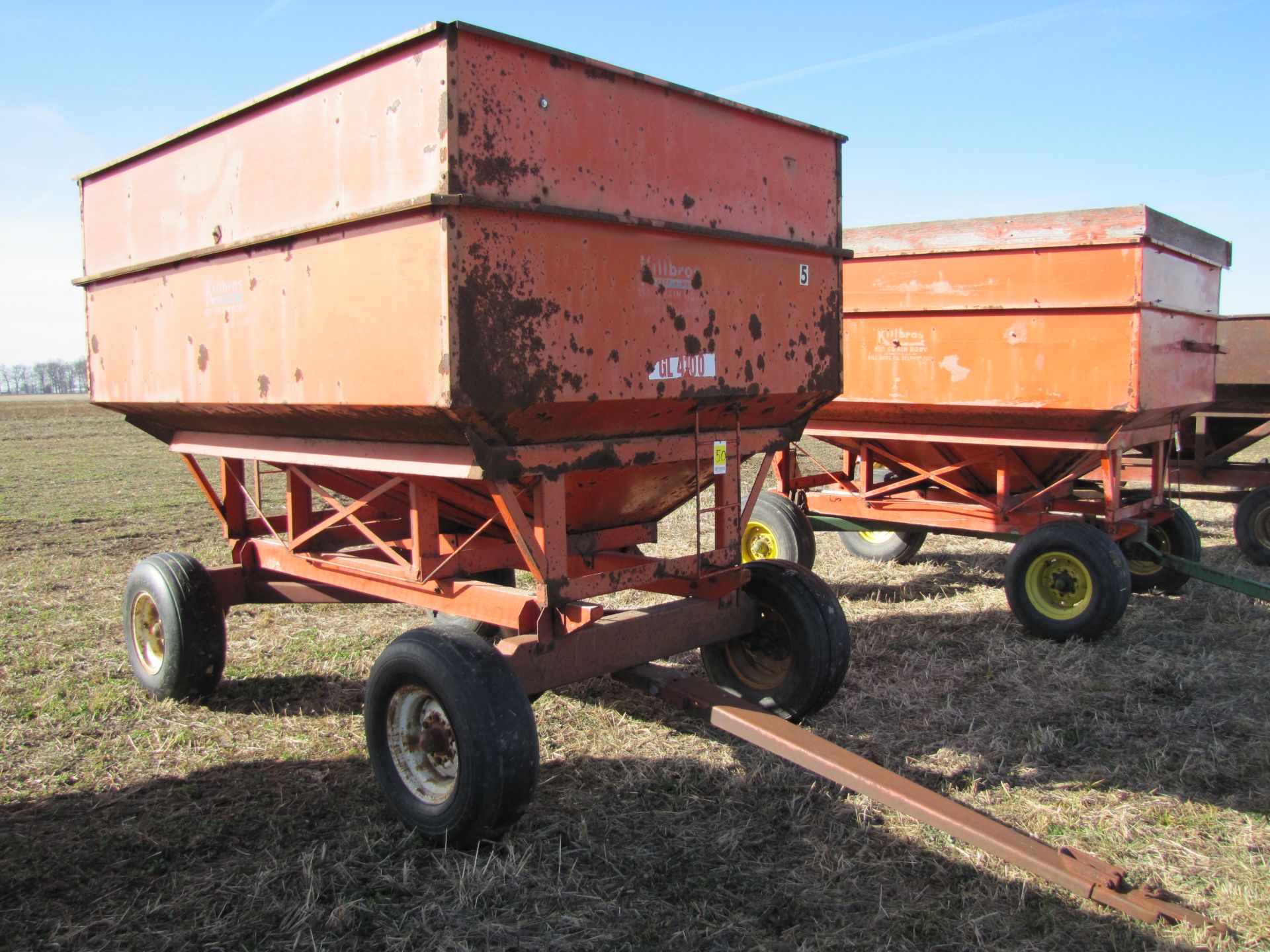 Killbros 350 gravity bed wagon