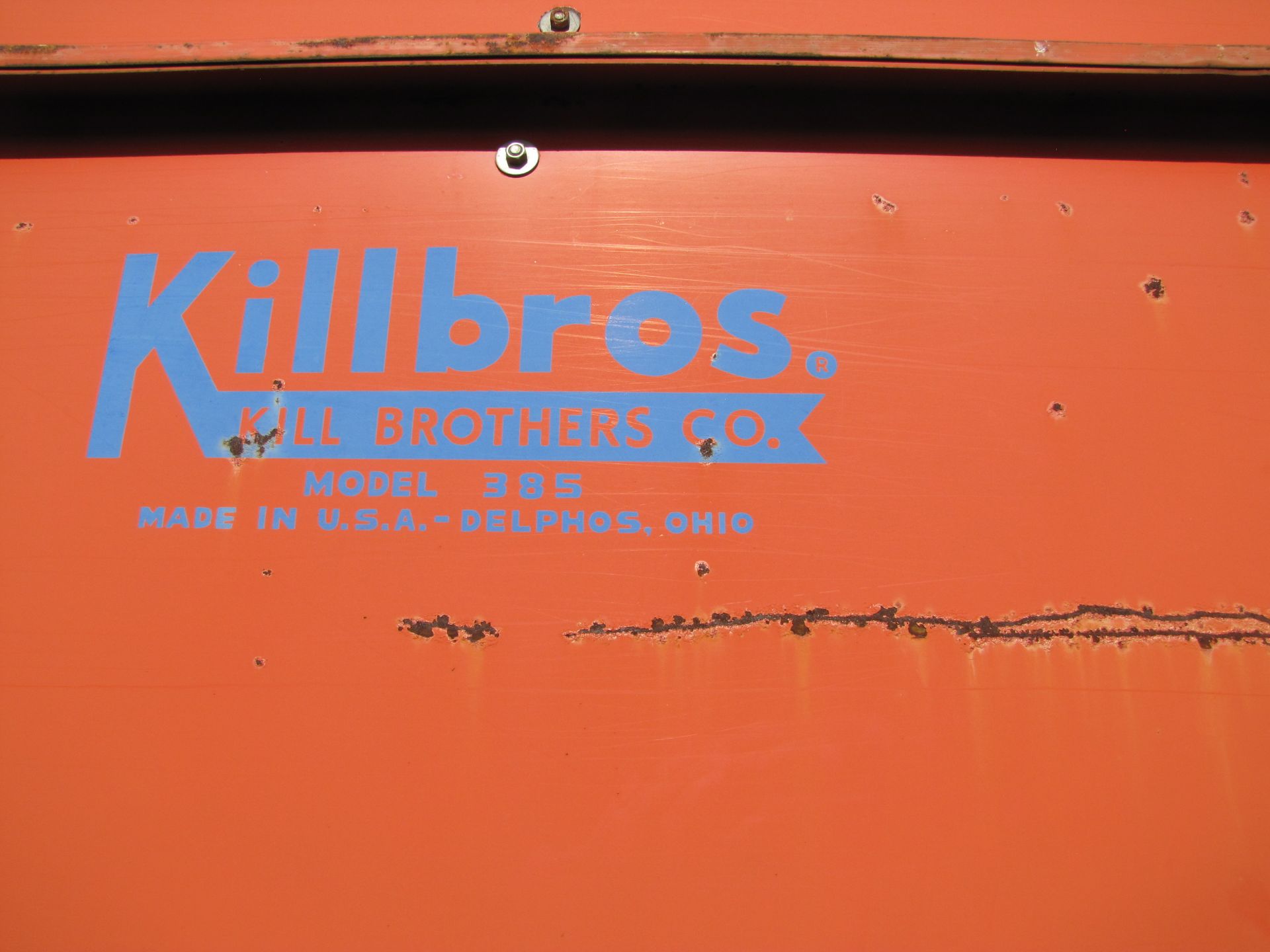 Killbros 385 gravity bed wagon, 11 R 22.5 tires - Image 10 of 18