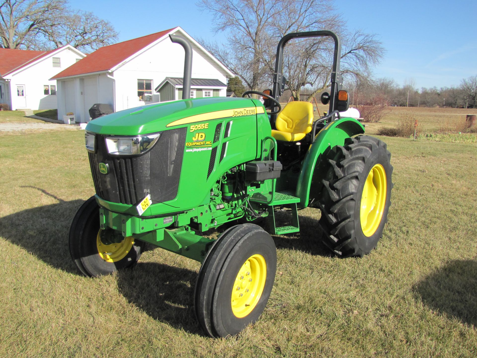 John Deere 5055E tractor