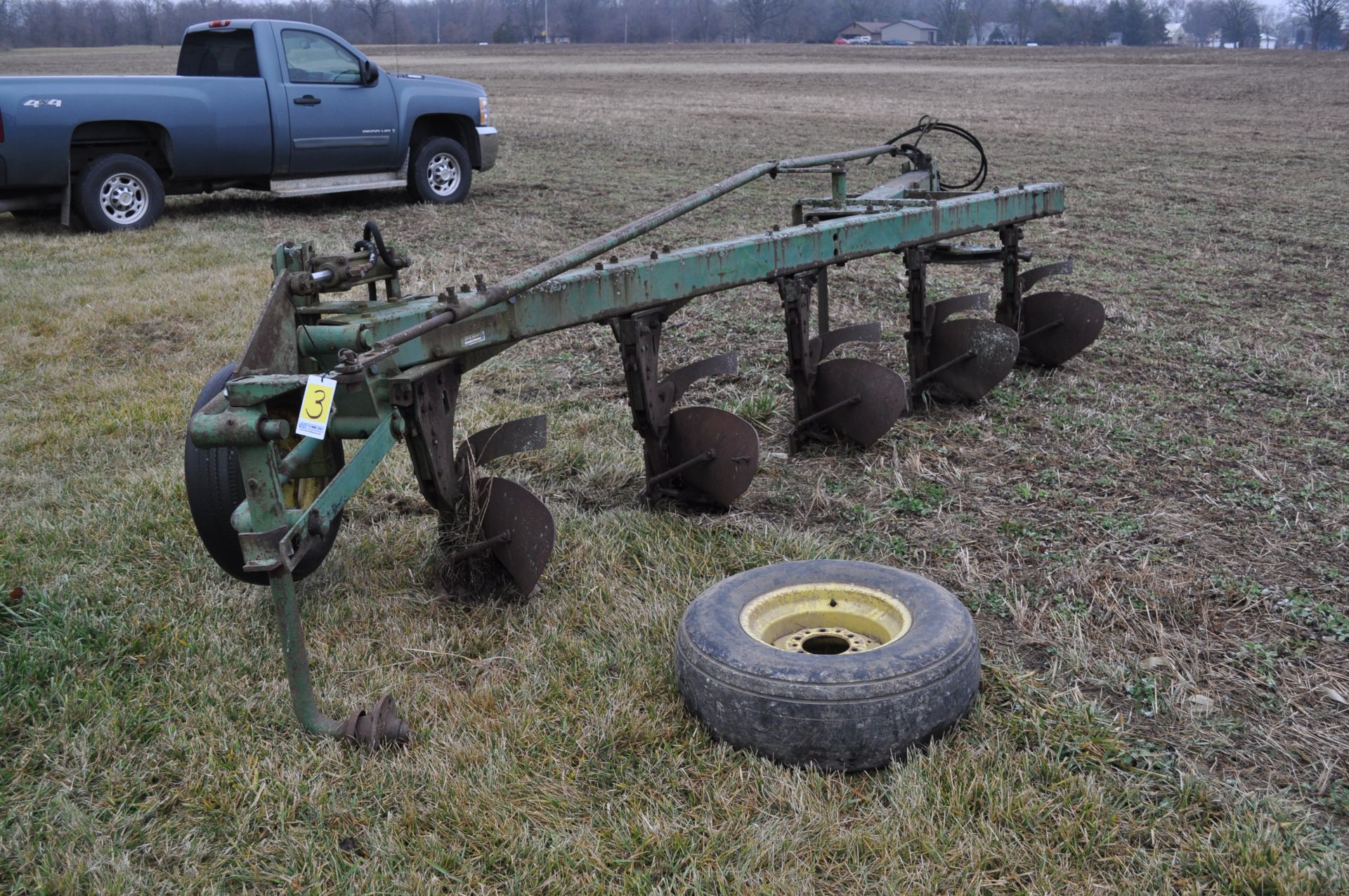 5 bottom John Deere plow