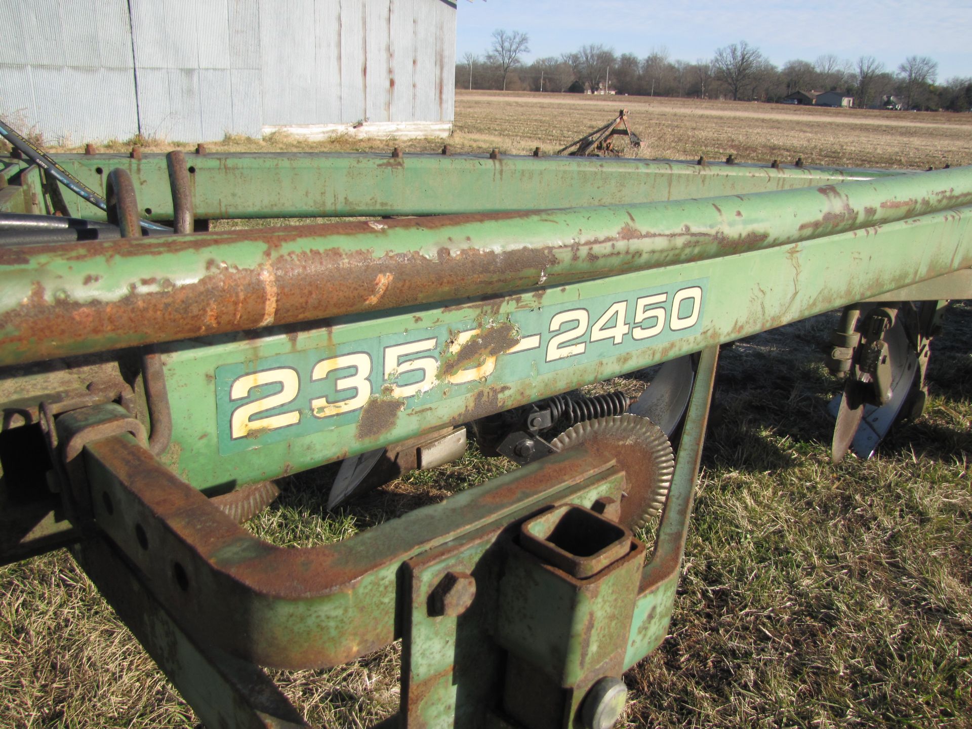 John Deere 8 x 16” 2350-2450 plow, onland hitch - Image 6 of 22