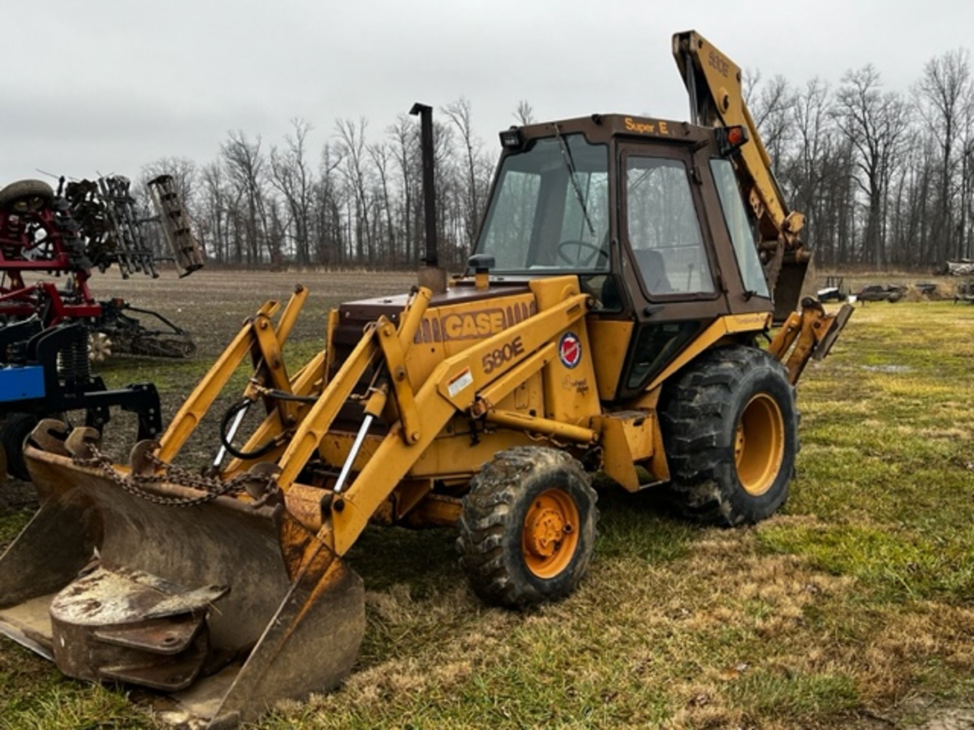 Case 580 Super E Construction King backhoe