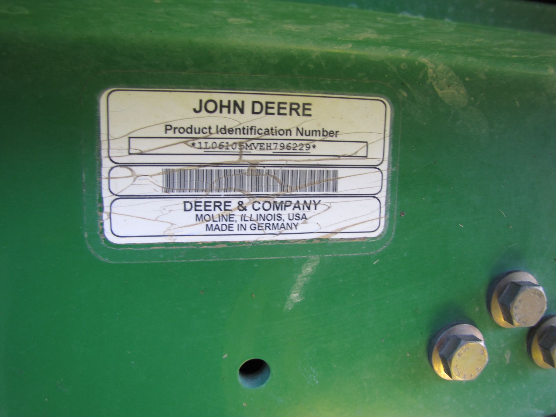 John Deere 6105 M tractor - Image 40 of 56