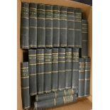 THACKERAY W. M.  The Works. Set of 24 vols. Illus. Orig. green cloth, some wear. 1876-1879.