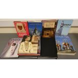 Russia & the Far East.  11 various quarto vols. mainly in d.w's, travel & art reference.