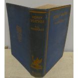 WODEHOUSE P. G.  Heavy Weather. Orig. orange bordered blue cloth. "First Printing", 1933.