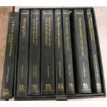 SCIENCE HERITAGE LIMITED.  History of Microscopy Series. The set of 8 vols. Illus. Green morocco