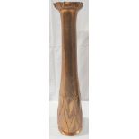 Keswick School of Industrial Arts, Arts & Crafts tall copper vase of tapered form, with applied