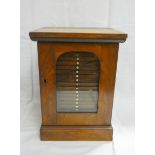 Victorian mahogany specimen cabinet, with twenty fitted drawers, containing a large collection of