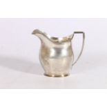 Edward VII silver cream jug by George Nathan & Ridley Hayes, Chester, 1903, 10cm tall, 118g.