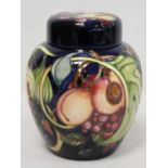 Modern Moorcroft Pottery large "Queen's Choice" pattern ginger jar, designed by Emma Bossons,