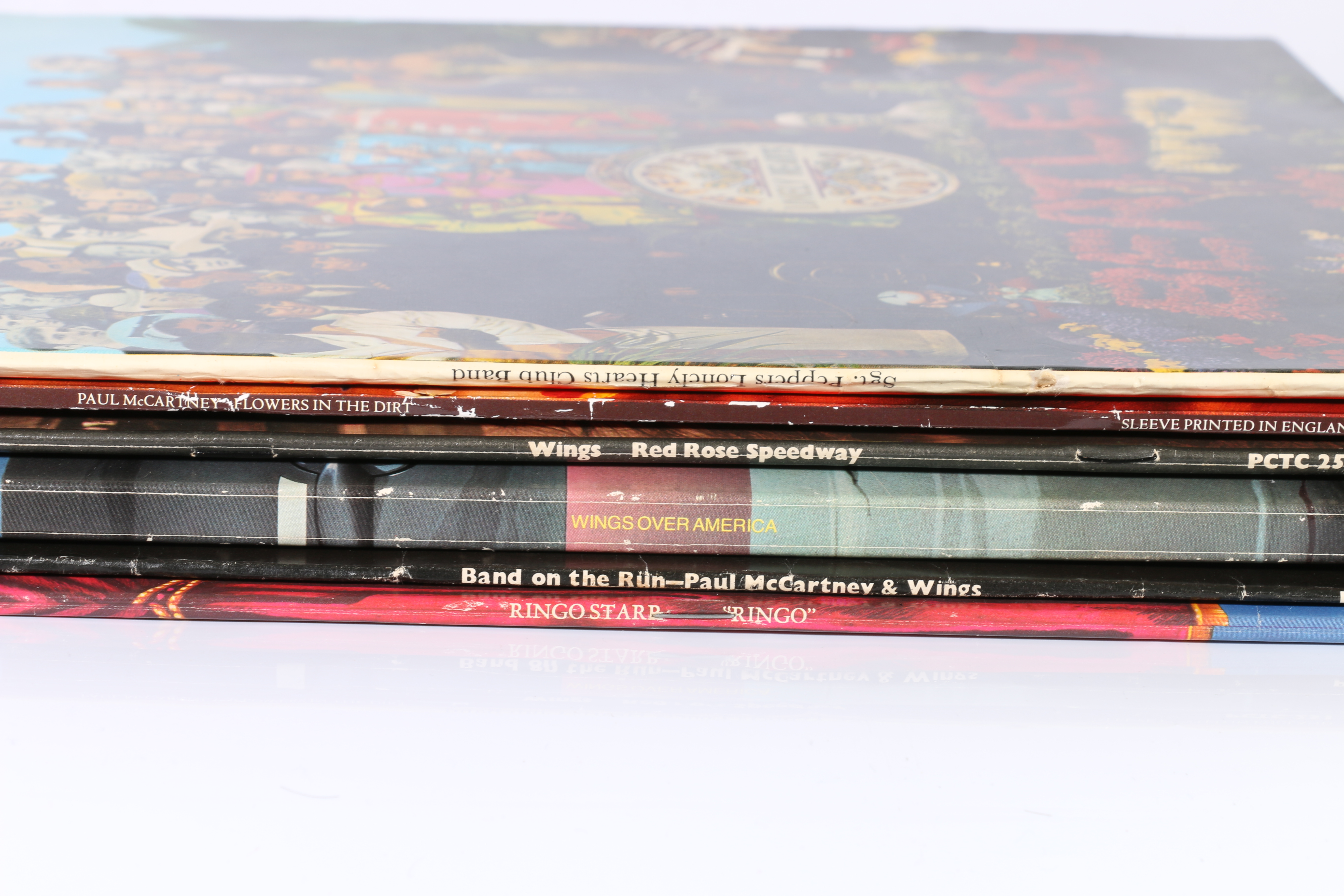 Collection of Paul McCartney and Wings albums to include early pressing of Red Rose Speedway with - Image 2 of 2