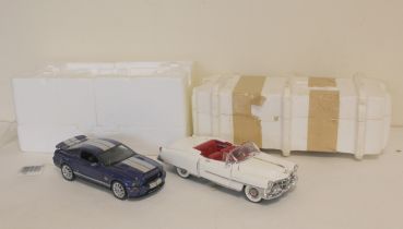 Two Franklin Mint Precision Models, 1:24 scale, die-cast collector's cars to include a Limited
